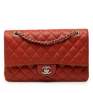 Pre-Loved Chanel Medium Classic Caviar Double Flap